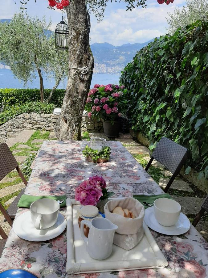 Villa Sul Lago Con Pontile Privato A Brenzone Sul Garda - Unique And Exclusive المظهر الخارجي الصورة